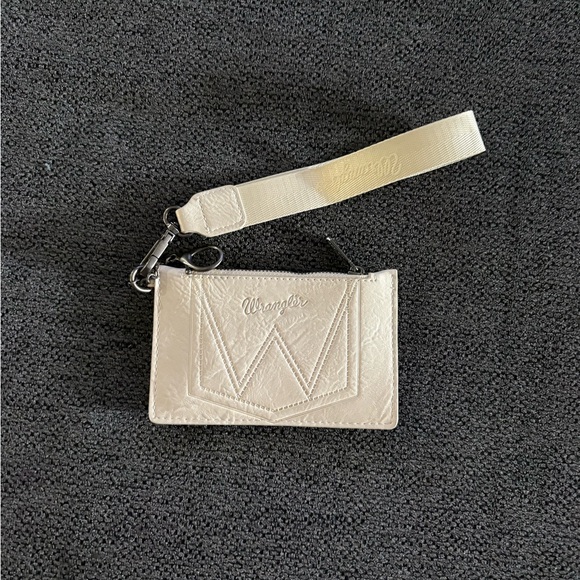 Wrangler Beige Wristlet with Strap - Picture 2 of 2